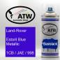 Preview: Land-Rover, Estoril Blue Metallic, 1CB / JAE / 998: 400ml Sprühdose, von ATW Autoteile West.